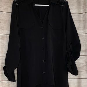Candy Black Blouse